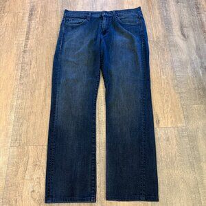 7 For All Mankind Slimmy Jeans Mens 33 Dark Blue Wash